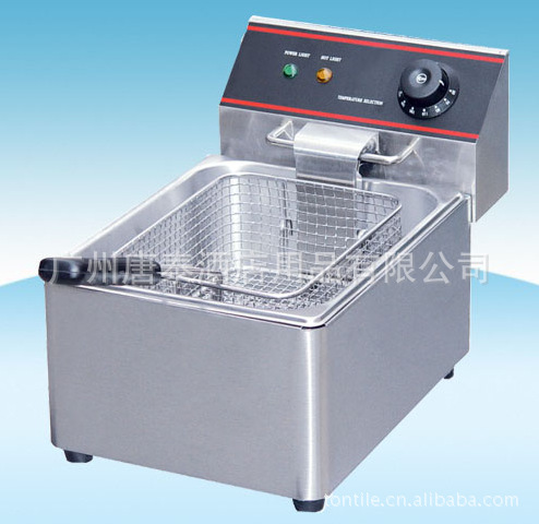 供应新粤海EF-4L 单缸单筛电炸炉,质量保证,价格便宜