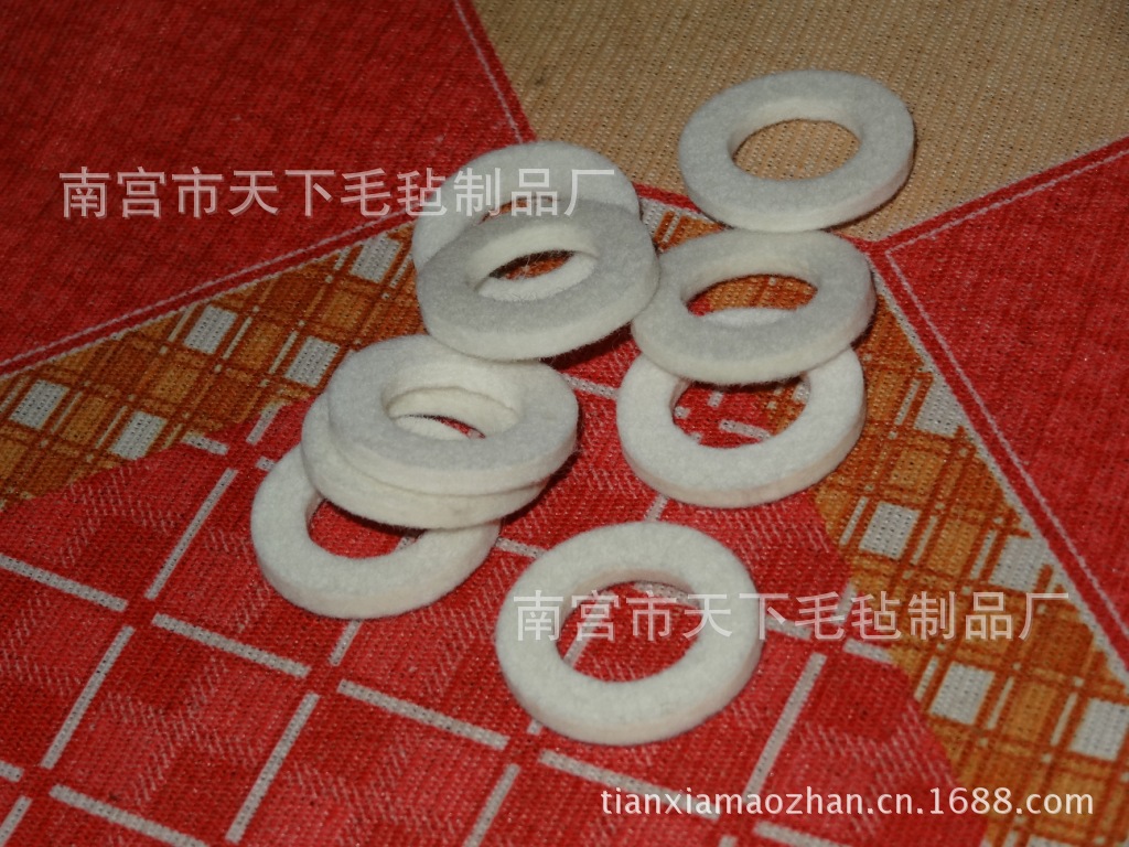 羊毛毡垫毛毡圈等各种工业用垫圈机械用垫
