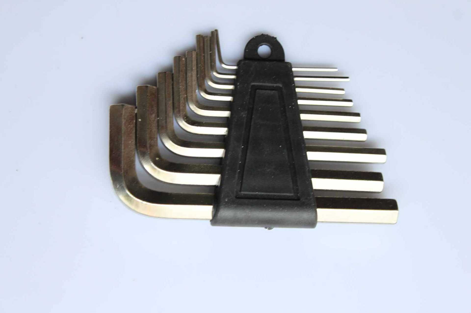 供应9PCS内六角扳手套装