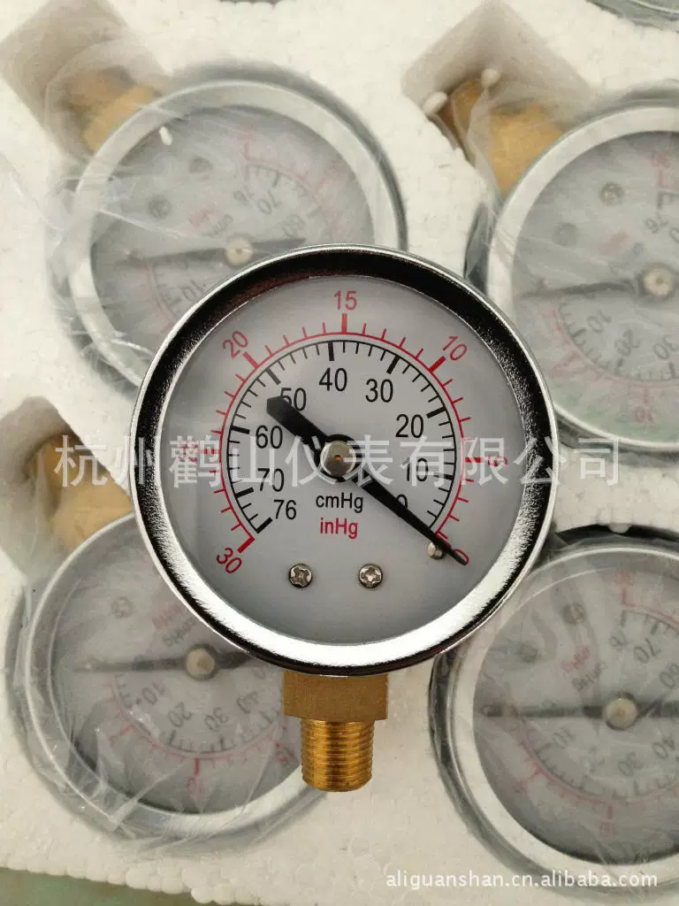 Поставка экспортного манометра Y60 Y60 Y100 Y150 Стандартный манометр Манометр с пластиковым корпусом