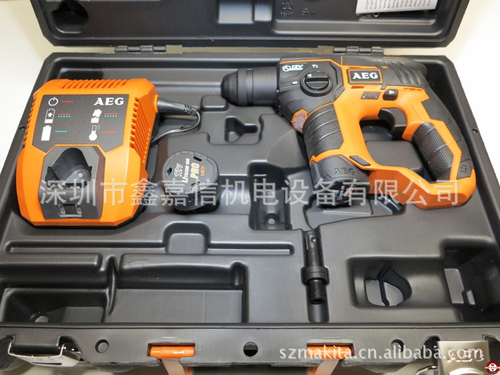 现货批发德国AEG轻型充电式两用锤钻BBH12LI