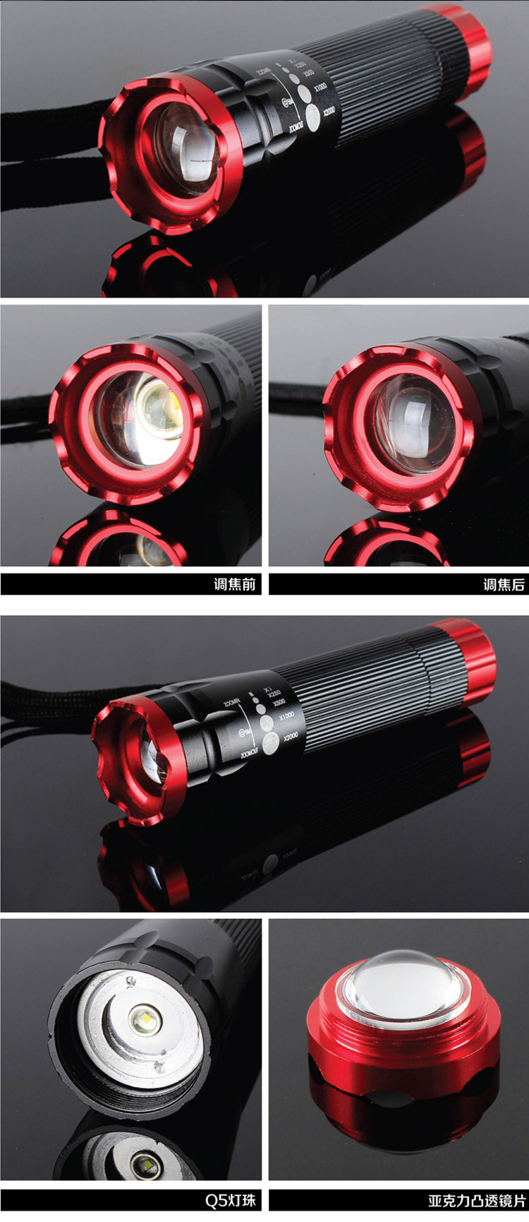 Eclairage pour vélo TOTTA - phare - Ref 2399474 Image 6