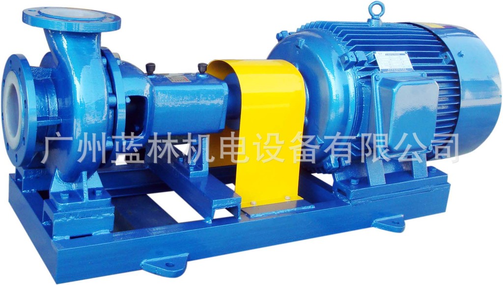 IHF型 IHF100-65-200不锈钢卧式防爆离心泵 上海羊城水泵厂