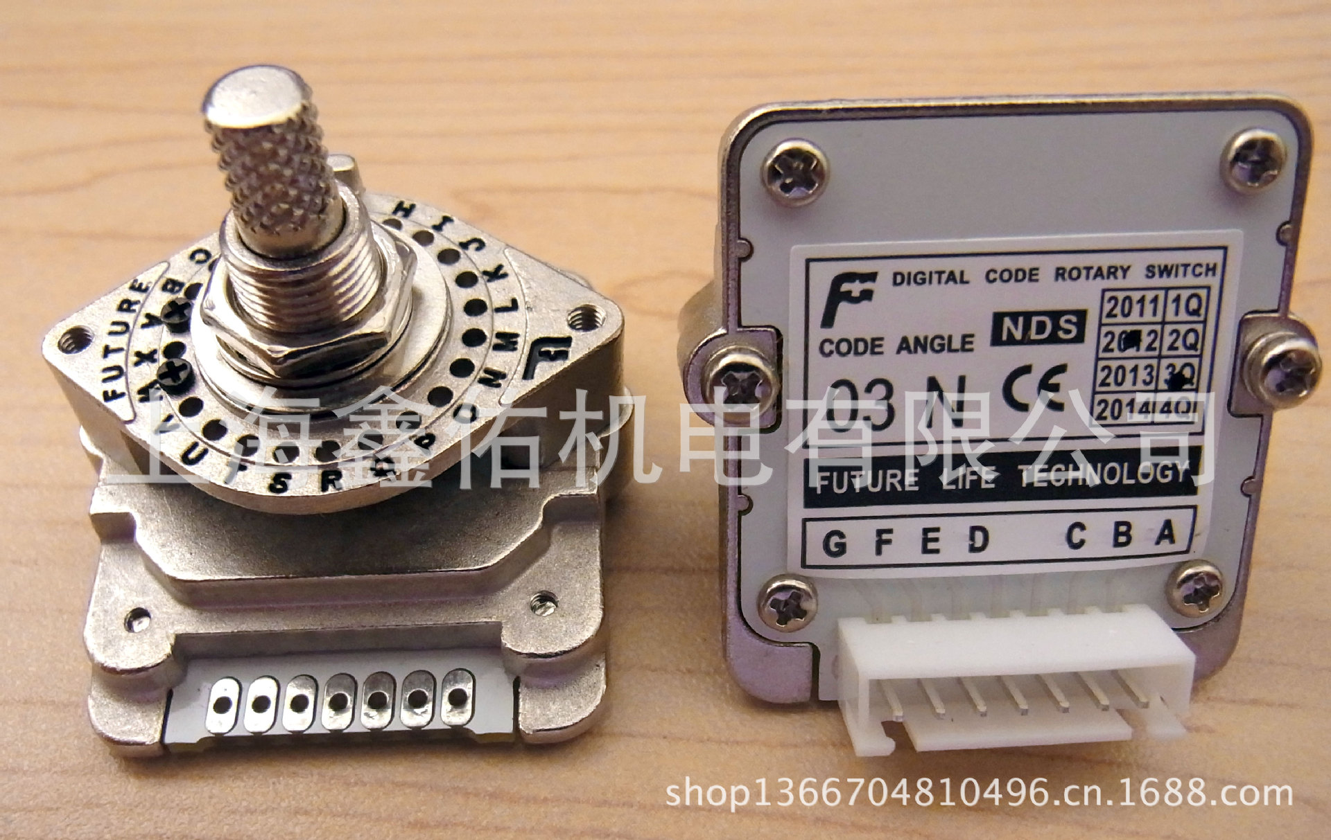 台湾远瞻中国总代理 原装进口波段开关 NDS03N 格雷码 30度 30°