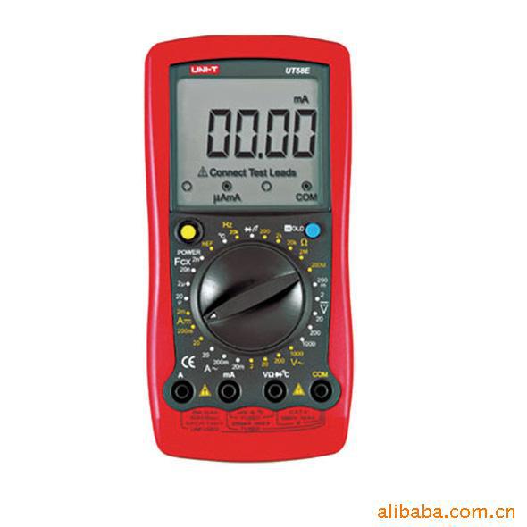 深圳优利德代理供应 新型标准数字万用表UT58E UNI-T万能表