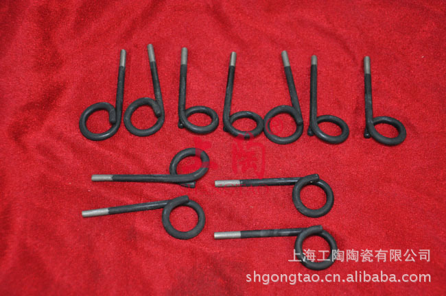 长期供应优质搪瓷倒纱钩 搪瓷导纱钩 黑色 颜色可自选