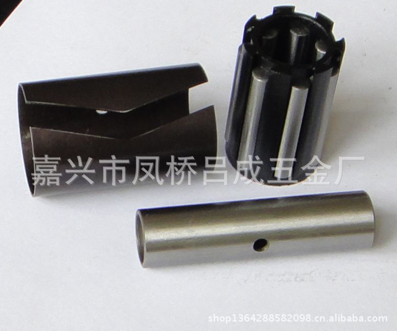 003尼龙滚针 钢皮 套管  LC-05