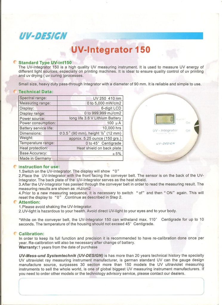 紫外线强度计_UV能量计紫外线光亮计UV-150紫外线强度计