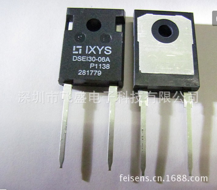 DSEI30-06A TO247 IXYS Original quality goods fast recovery extension diode FRED Freevision