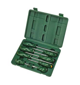 SATA世达工具 8件套A系列一字十字螺丝批 09306