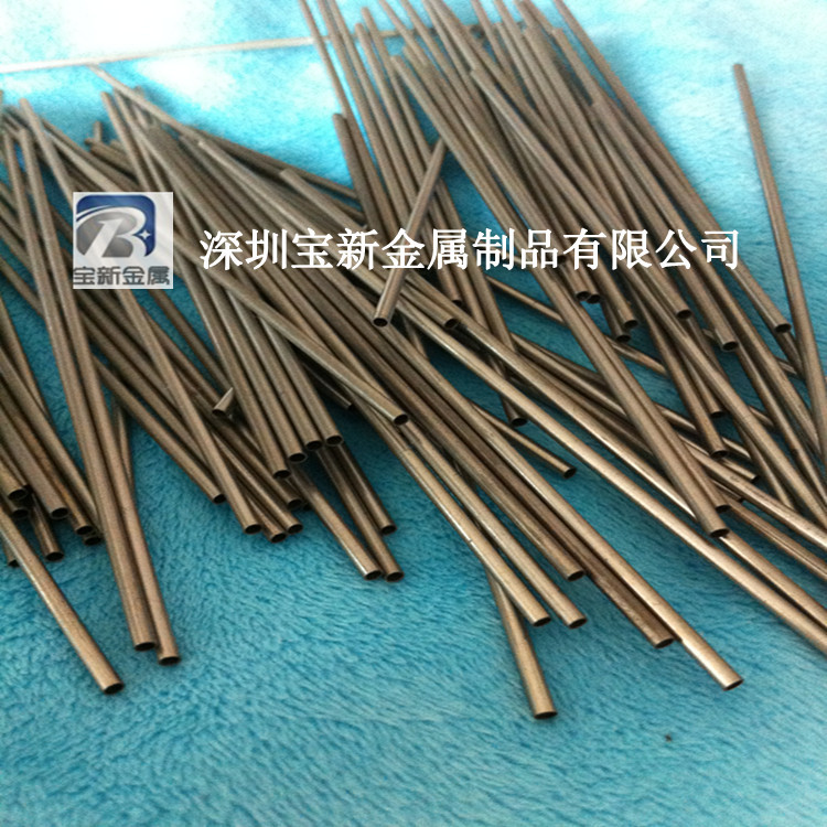 进口304不锈钢毛细管  伸缩管不锈钢 毛细管加工开槽 打孔 折弯
