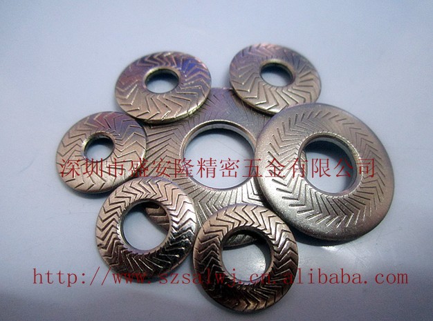 供应NFE-25-511碗型滚花弹性防松垫圈M10