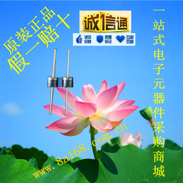 现货供应 MIC整流直插二极管HER605 原装正品