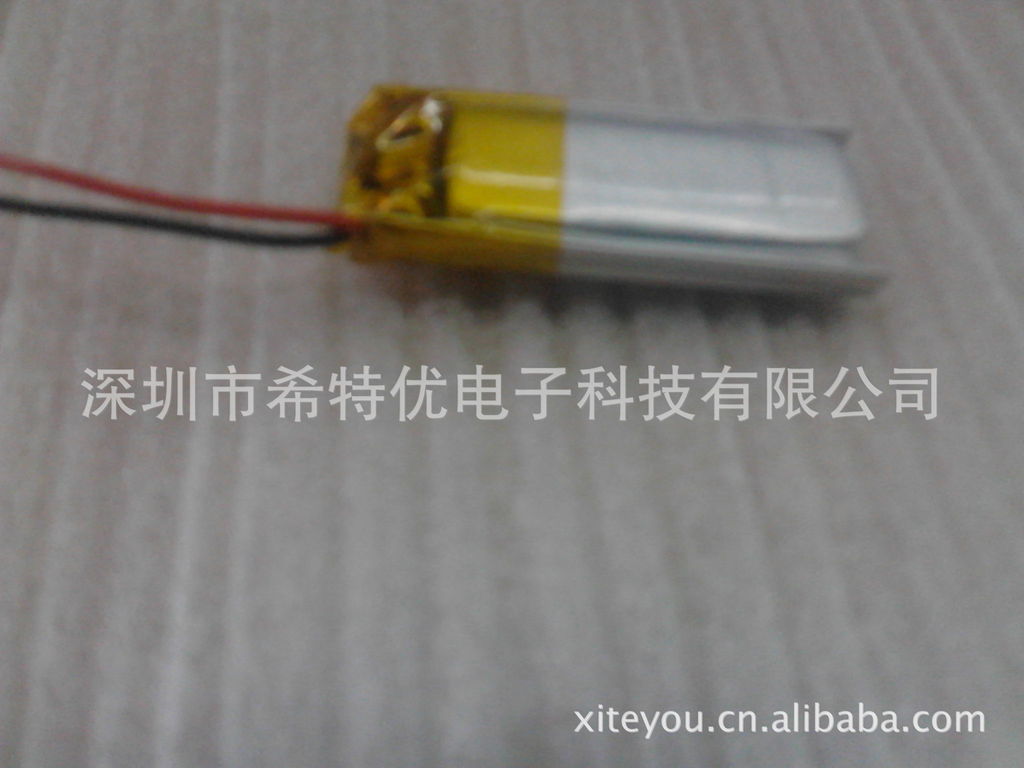 深圳厂家直供 聚合物锂电池602035PL350mAh