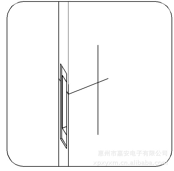 阿里巴巴嘉安指纹密码锁家用办公木门电子锁