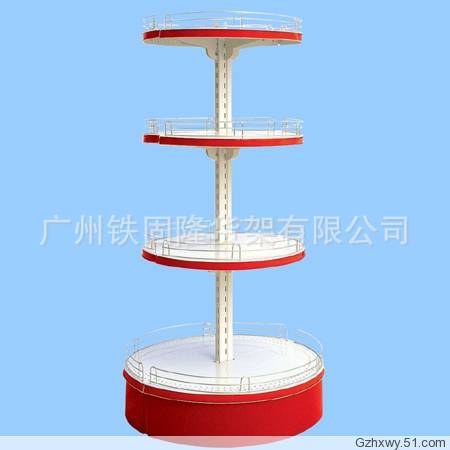 广州厂家直销全圆形超市货架 圆形超市货架 中心货架 转交货架