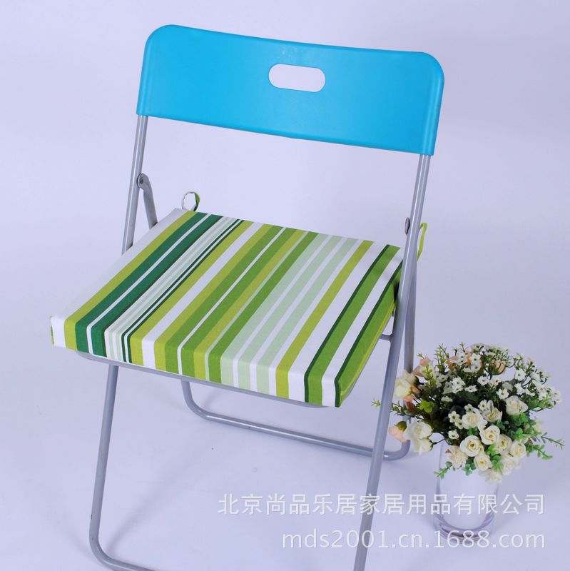 麦迪生棉印花海绵垫 坐垫 餐椅店 坐垫批发 定制学生坐垫|ru