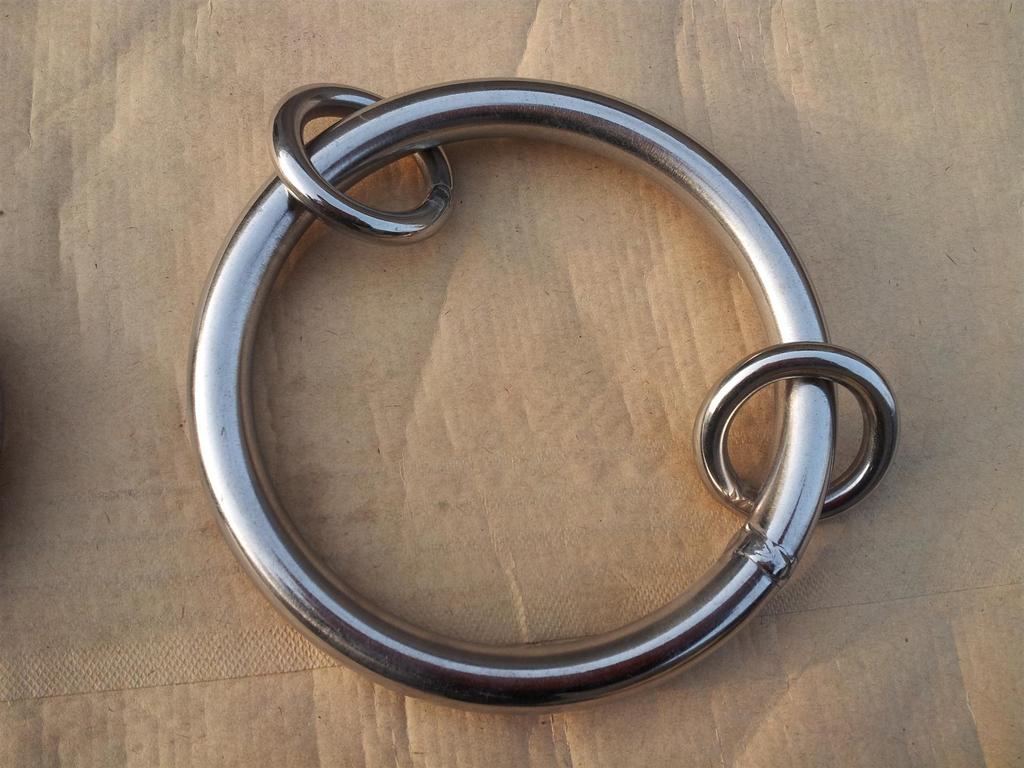 不锈钢渔网圆环 316渔网圆圈 不锈钢带耳圆圈 厂家 品质保证