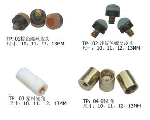 Заводская прямая продажа разнообразных диаметров бильярдных головы/кожаных аксессуаров для шариков бильярдные бильярдные поставки