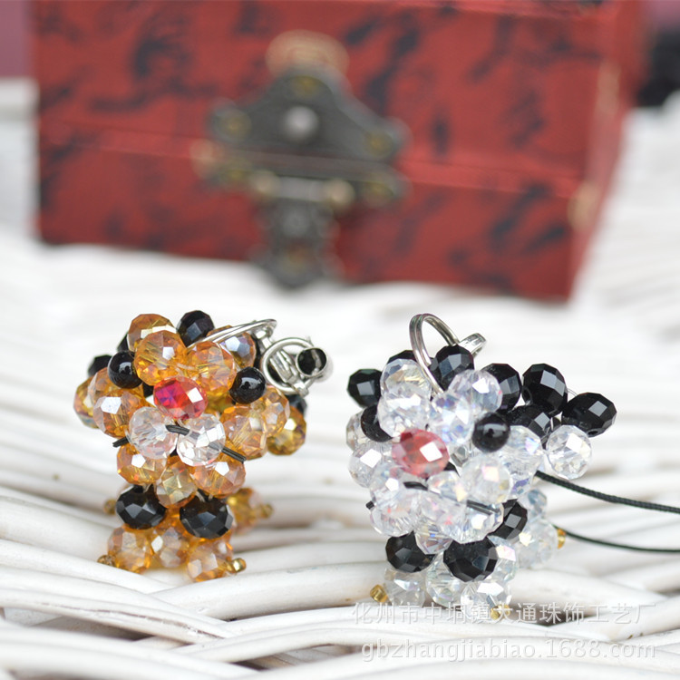 廠家現貨手工編織串珠挂件飾品工藝品 串珠挂件