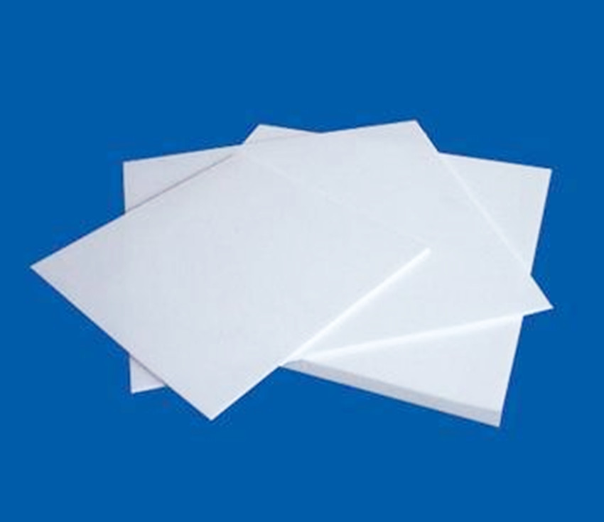 比重2.1-2.3 韧性好不易折裂 磨损 白色 四氟乙烯板材 非电池