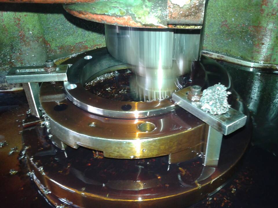Factory customized non-standard cylindrical gear internal gear processing No. 45 steel cylindrical gear