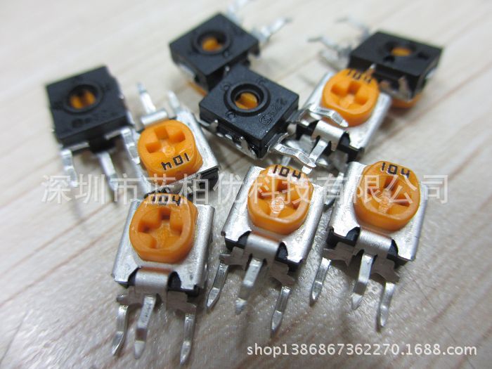 全系列 RM063可变电阻 可变微调电位器 RM063-100K 立式 现货供应