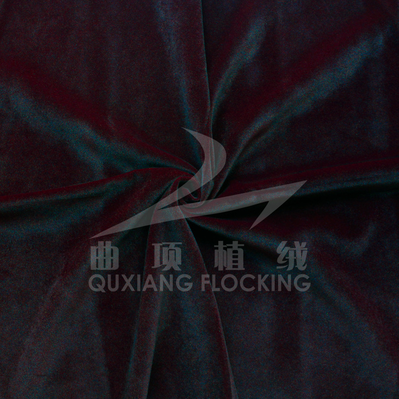 厂家直销现货高档服装面料批发定制加密加厚手感好 仿羊毛植绒布