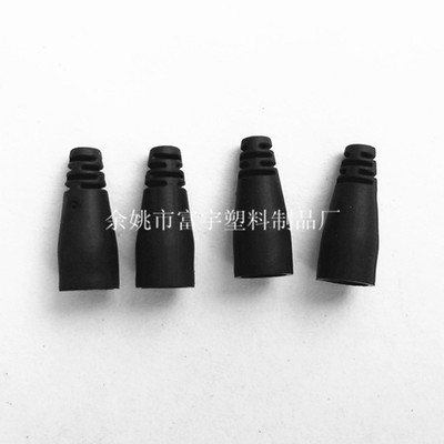 [Manufacturers supply] 4.9*12 black rubber End sets Optical fiber tail sleeve Pigtail sheath Jumper PIN