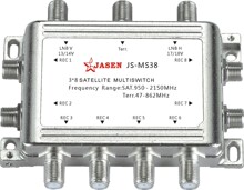 ���� Satellite Multiswitch3�M8����·�ГQ�_�P���M�˳�JS-MS38