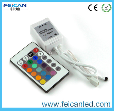 infra-red 24 Colorful controller LED Colorful Controller RGB Light Bar controller Manufactor RGB controller