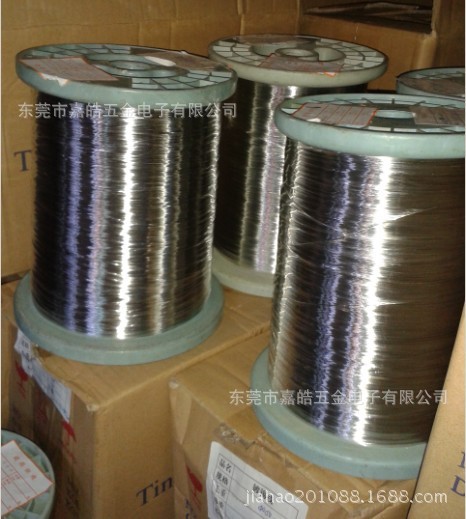 现货供应0.5/0.6/0.7/0.8/1.0/1.2/1.3/1.4mm环保单芯镀锡铜线