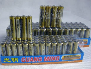 Прямые поставки с фабрики, подлинная батарея Guangming No 7, батарея Guangming R6C, батарея Guangming AAA Yaoda Electronics