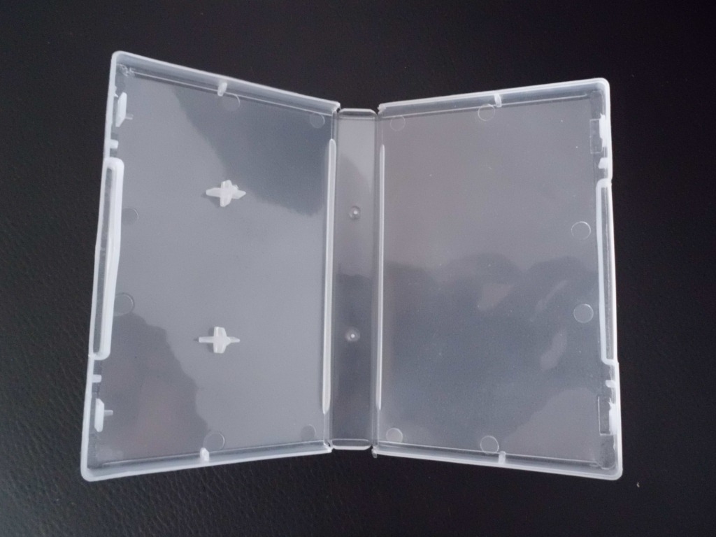 PP全新原料单片磁带盒圆角（中间开盒）瓷白色和透明色