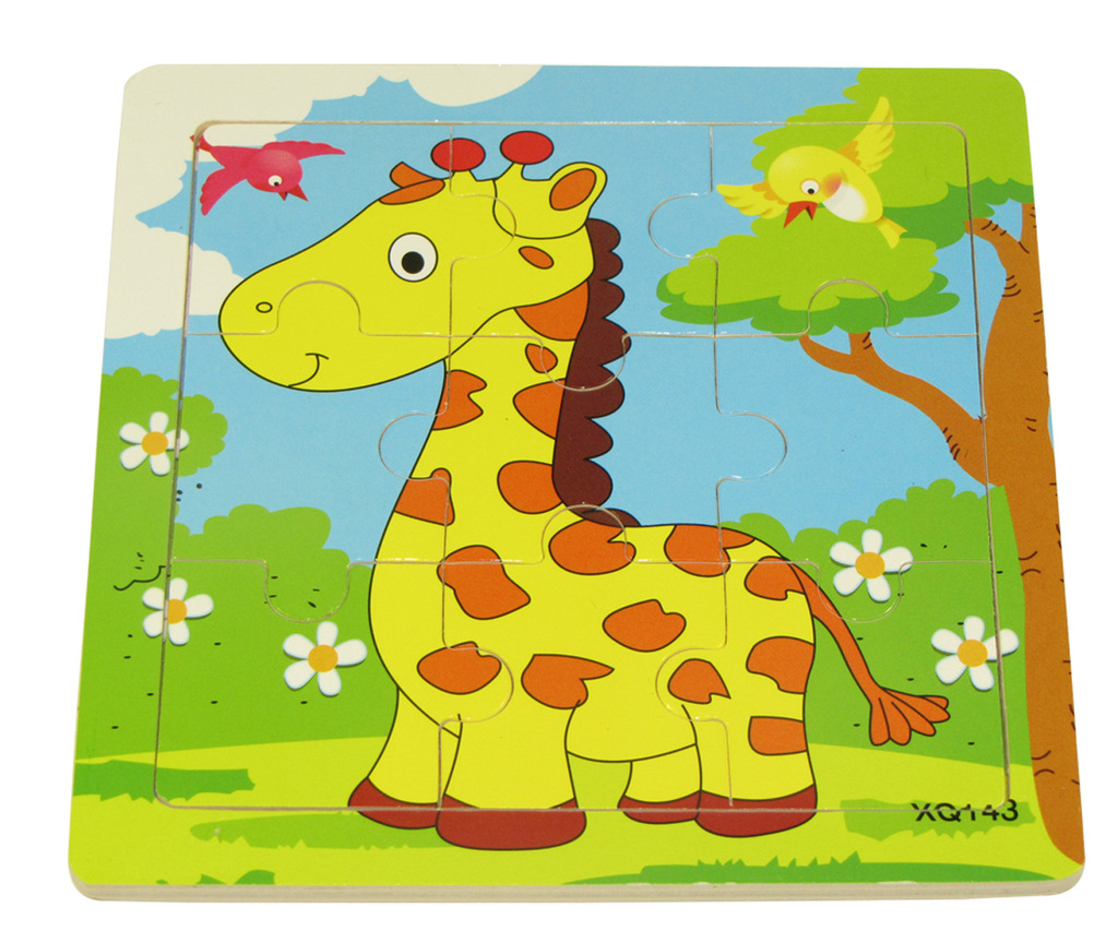 40片儿童平面卡通拼图板 大量生产儿童益智教育纸质游戏-阿里巴巴