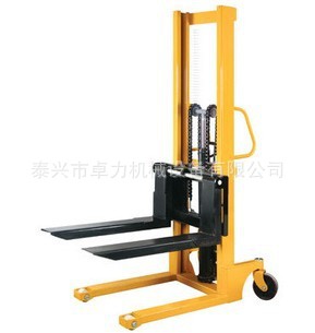 穿轴型C型钢堆高车，液压升高车，手动堆垛机