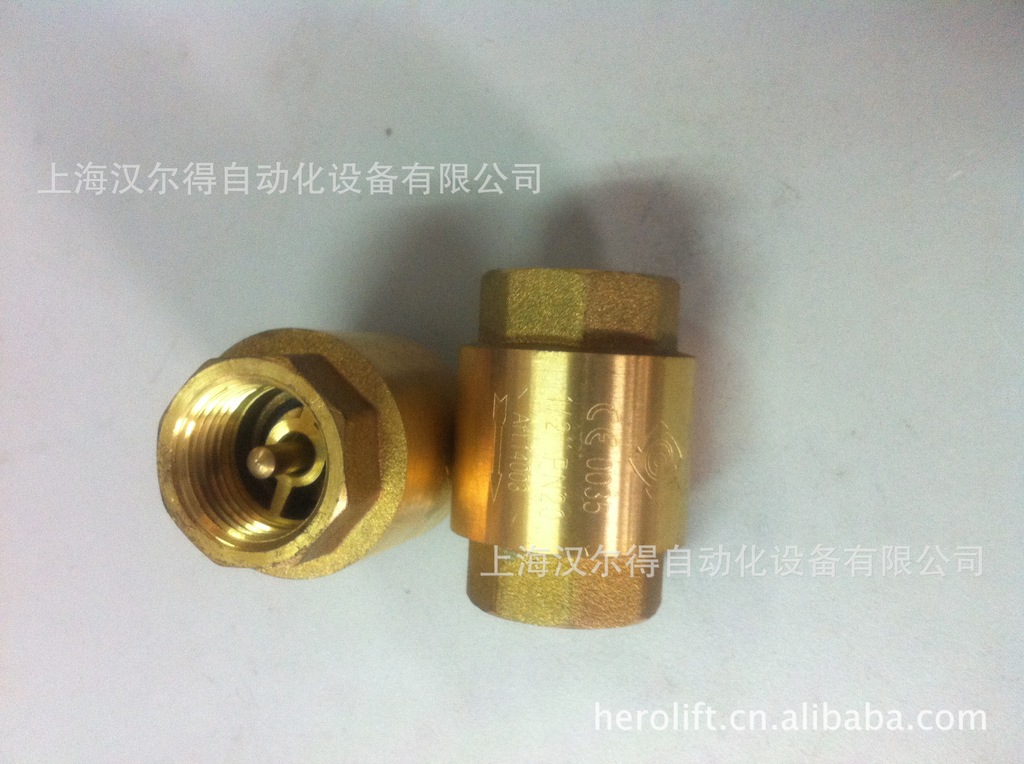 意大利进口真空单向阀、逆止阀 止回阀 黄铜材质真空阀