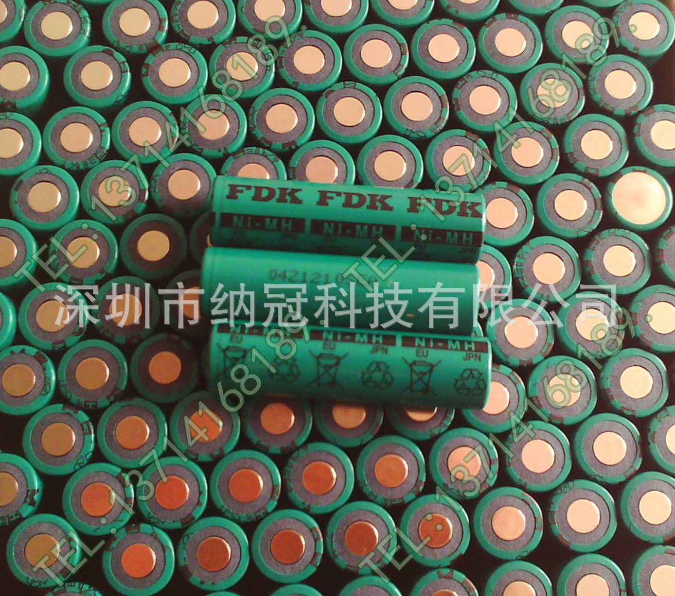 日本富士通FDK镍氢HR-4/3FAU电池18670电池4500mAh原三洋镍氢电池