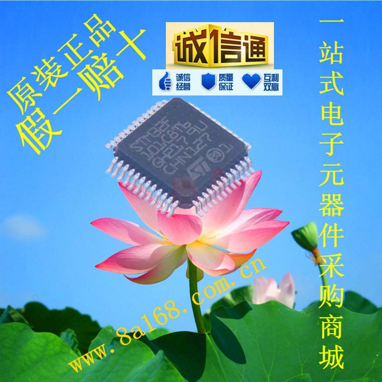 现货供应 ST/意法STM32F101C8T6  微控制器 - MCU 原装正品