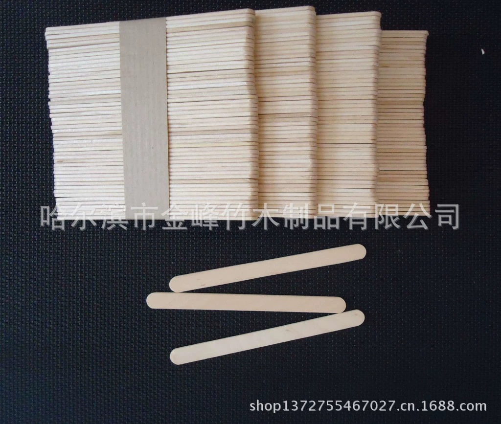 Производители, различные характеристики, деревянные прямые края, палочки для мороженого.