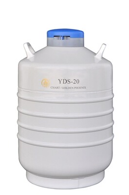 贮存型液氮生物容器(含120mm高提筒)YDS-20