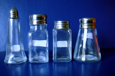 嘉隆玻璃调味瓶 椒盐瓶 胡椒瓶 调料罐 网孔 快餐/烧烤厨房用品 