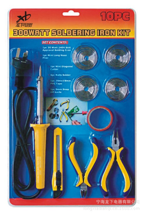 10件套30w电烙铁组套 10pc工具组套 工具套装 生产厂家