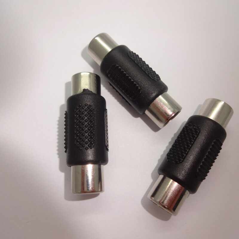 RCA母头直通 莲花母直通/接插件/电源转换头