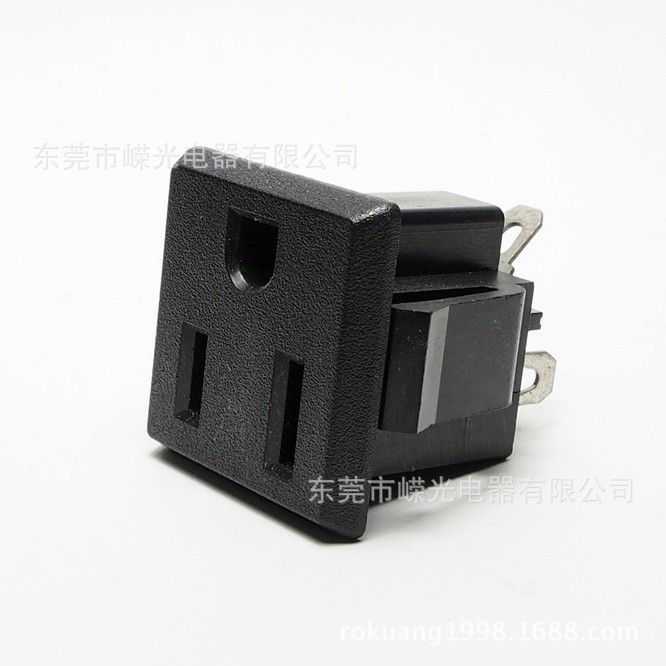 SS-6B 美规插座 美式卡位式插座 美国接线PDU母座 UPS电源插座