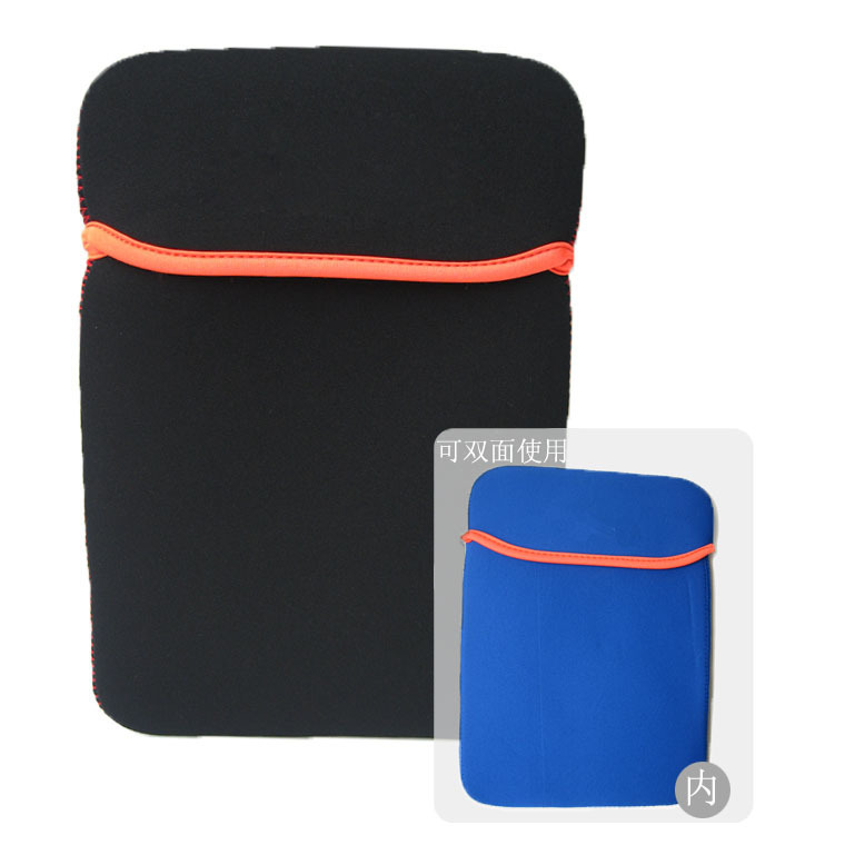 Manufacturers specializing in the production of double-sided diving material liner bag three-dimensional flip computer inner bag leisure envelope bag