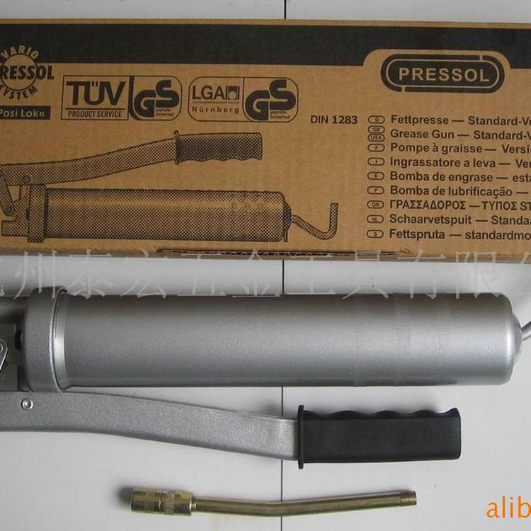 【推荐】供应德式黄油枪500cc  标准德式黄油枪 机械维修五金工具