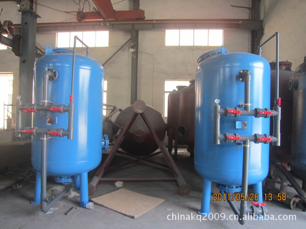 康强牌 直径2200mm  35吨活性炭过滤器使用说明 指导安装过滤器