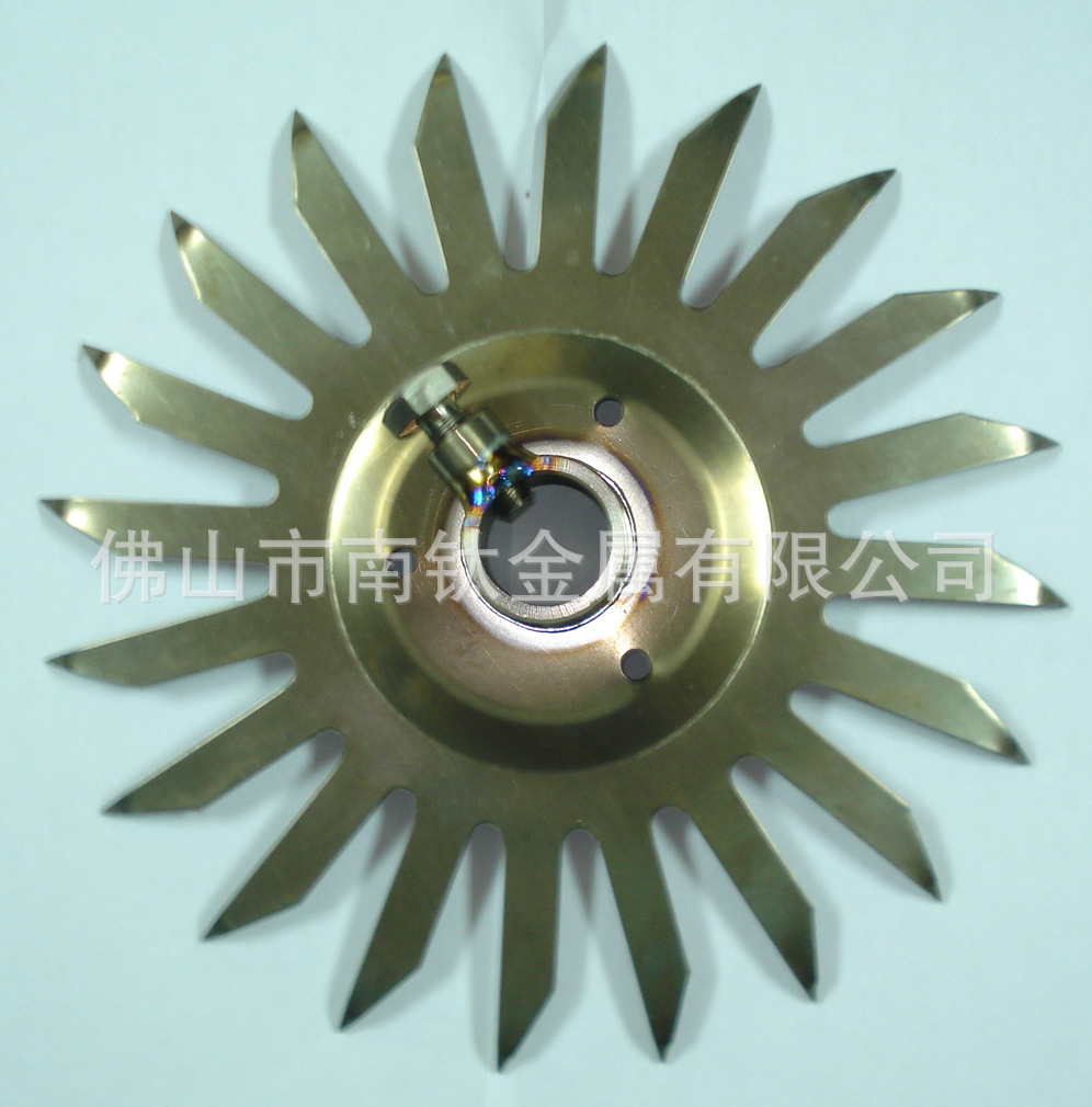 批量生产南钛特殊20齿钛碟