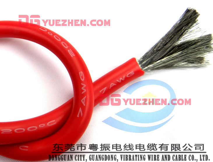 Cable de silicona extra suave 12AWG rojo